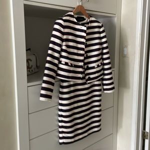 2 piece Banana republic dress and jacket matching, elegant Jackson Kennedy style